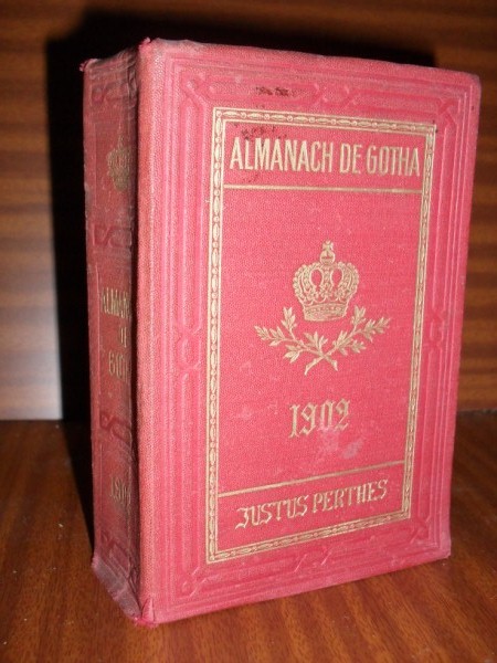 ALMANACH DE GOTHA. Annuaire Généalogique, Diplomatique et Statistique. 1902